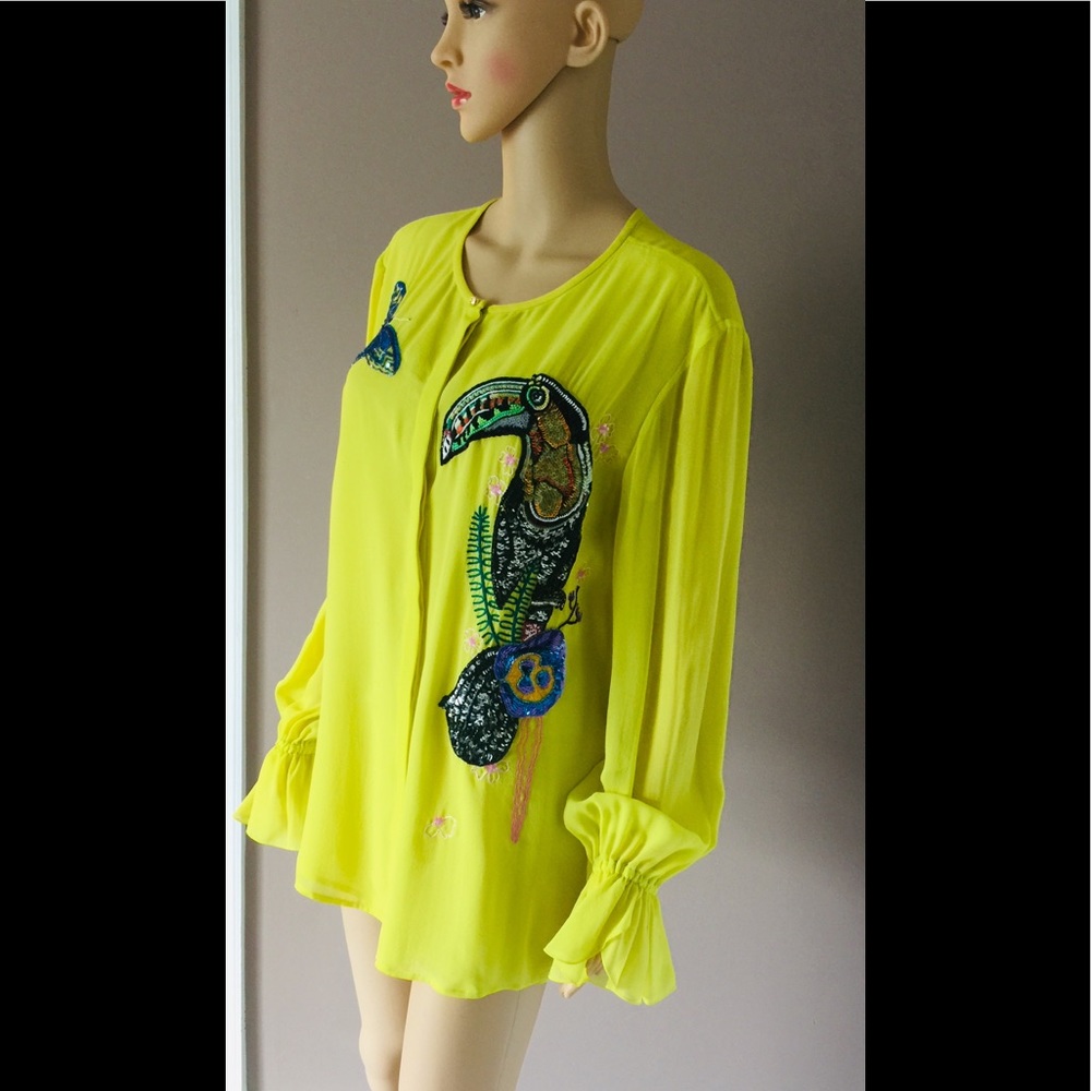 🎉HP🎉Roberto Cavalli Blouse EU42 - Picture 10 of 15